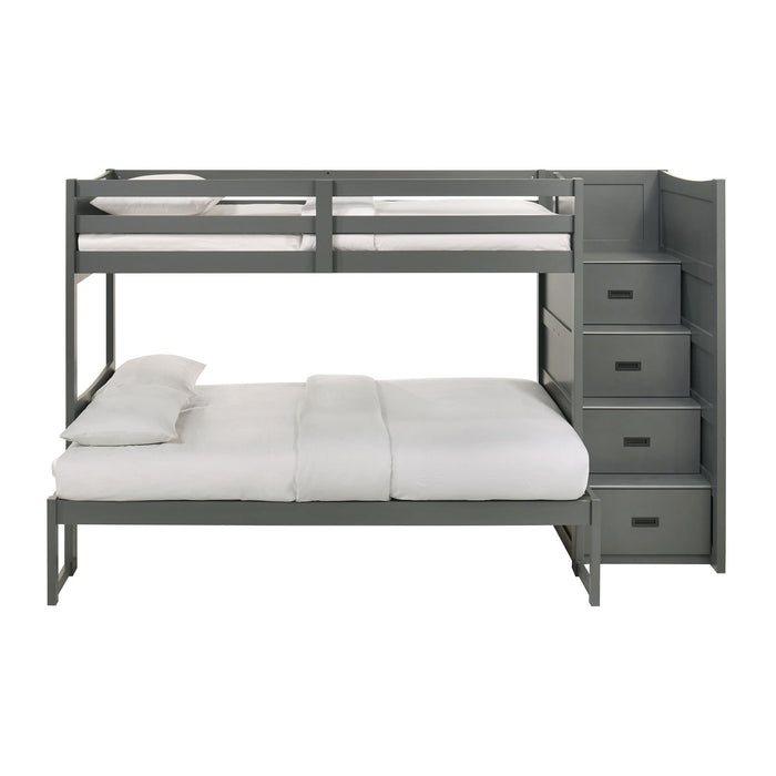 Sami Over Step Bunk with Right HB - Jack’s Furniture and More (Laredo, TX)