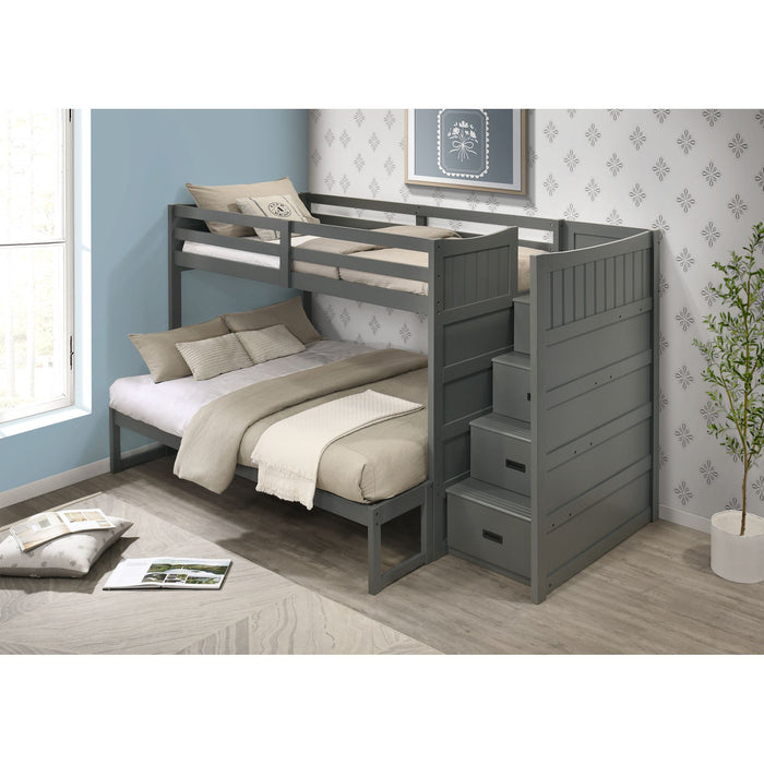Sami Over Step Bunk with Right HB - Jack’s Furniture and More (Laredo, TX)