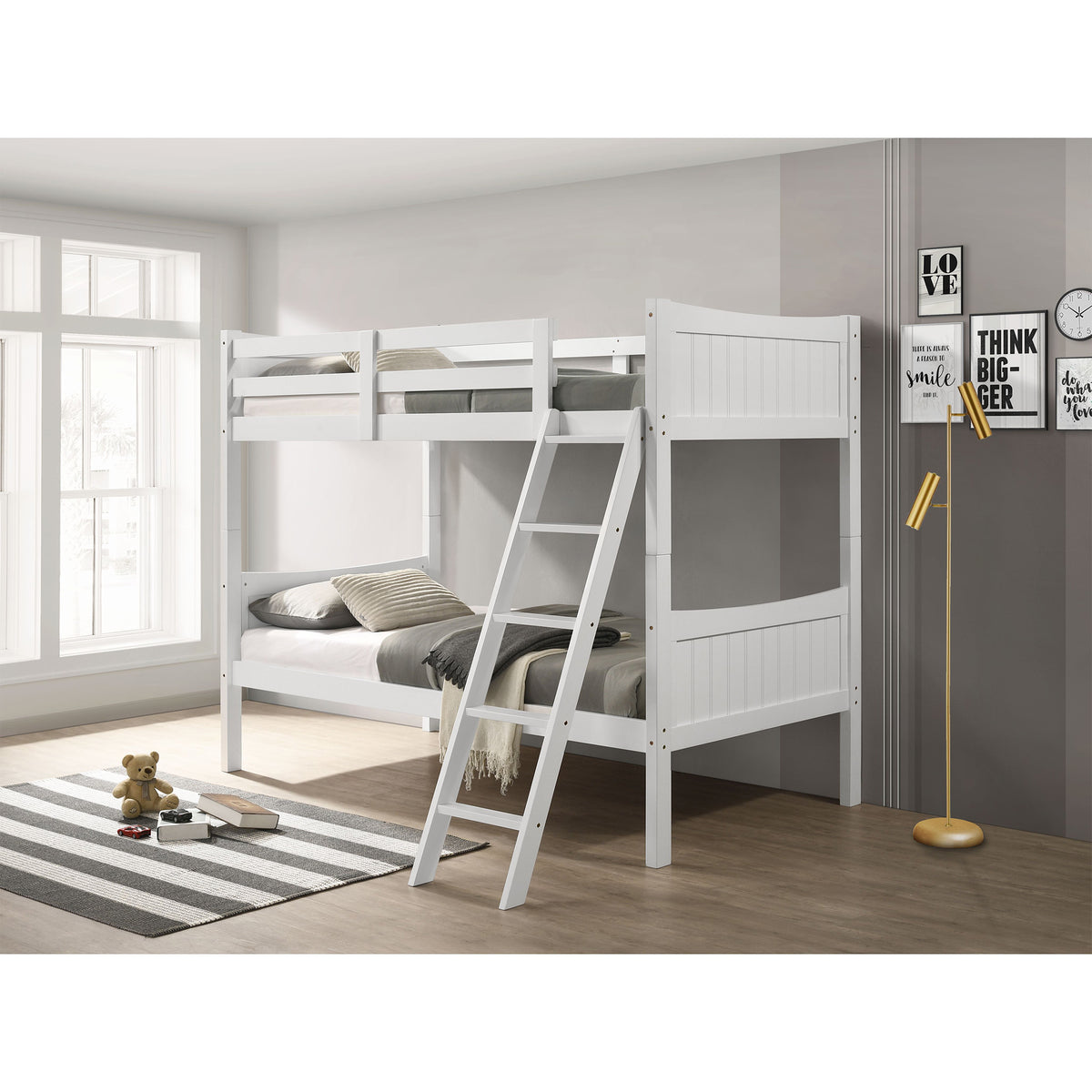 Sami Over Bunk White - Jack’s Furniture and More (Laredo, TX)