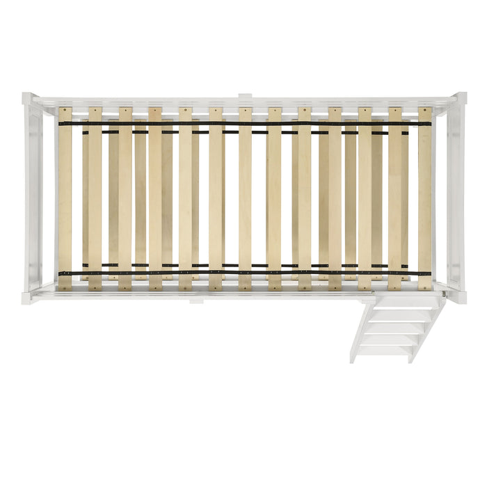 Sami Over Bunk White - Jack’s Furniture and More (Laredo, TX)