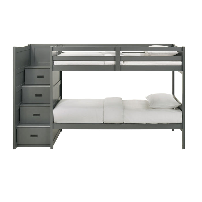Sami Over Step Bunk with Left HB - Jack’s Furniture and More (Laredo, TX)