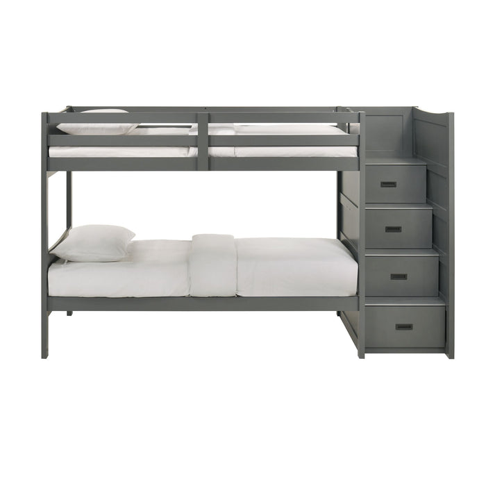 Sami Over Step Bunk with Right HB - Jack’s Furniture and More (Laredo, TX)