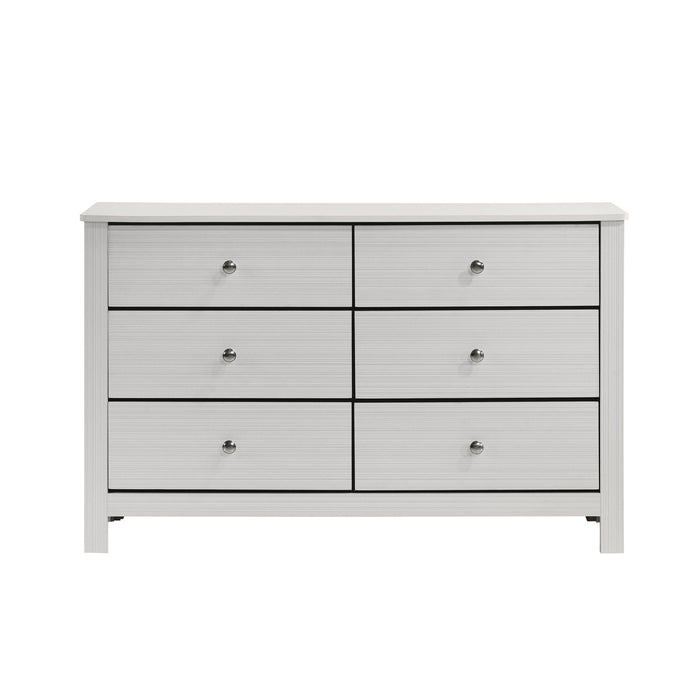 Sami Youth 6-Drawer Dresser - Jack’s Furniture and More (Laredo, TX)