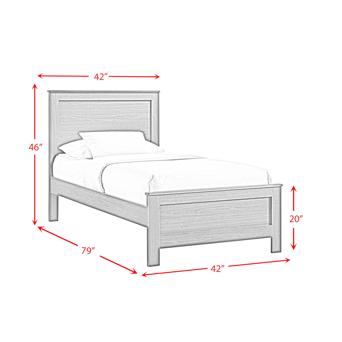 Sami Youth Panel Bed - Jack’s Furniture and More (Laredo, TX)