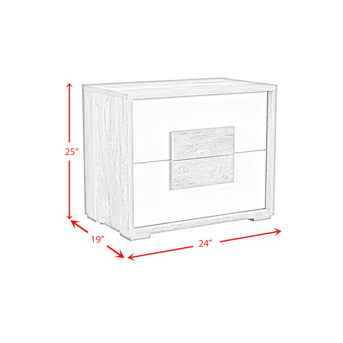 San Matteo Bedroom Set with LED - Jack’s Furniture and More (Laredo, TX)