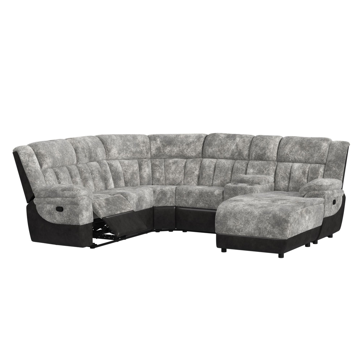 Santorini Console in Dillon/Shire Grey - Jack’s Furniture and More (Laredo, TX)