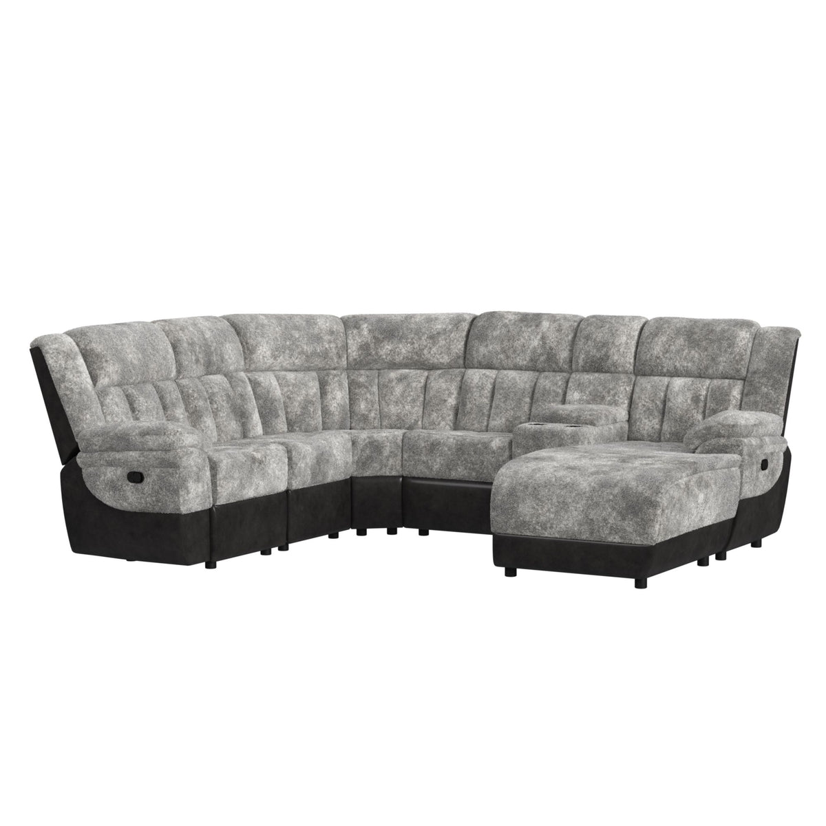 Santorini Armless Chair in Dillon/Shire Grey - Jack’s Furniture and More (Laredo, TX)