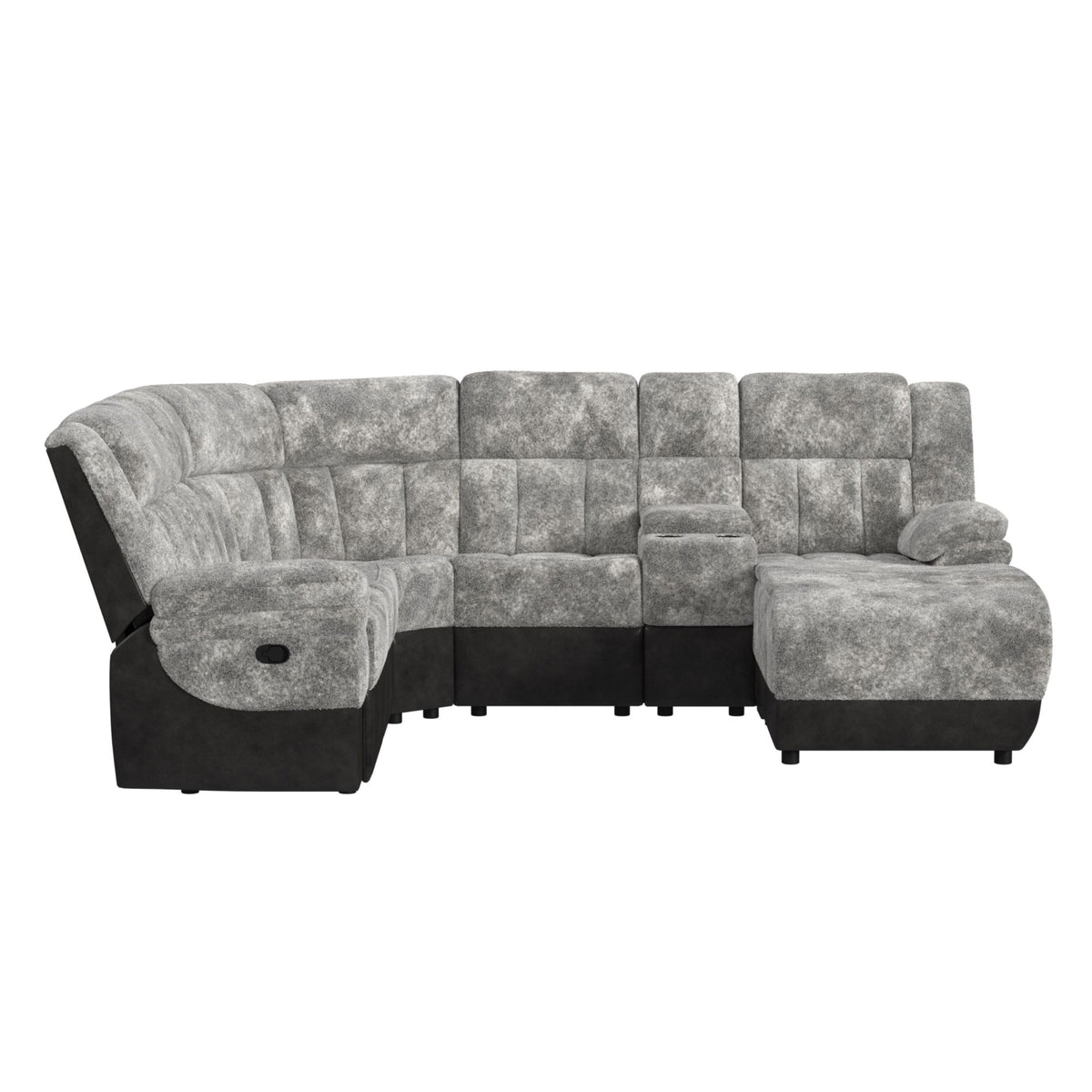 Santorini Console in Dillon/Shire Grey - Jack’s Furniture and More (Laredo, TX)
