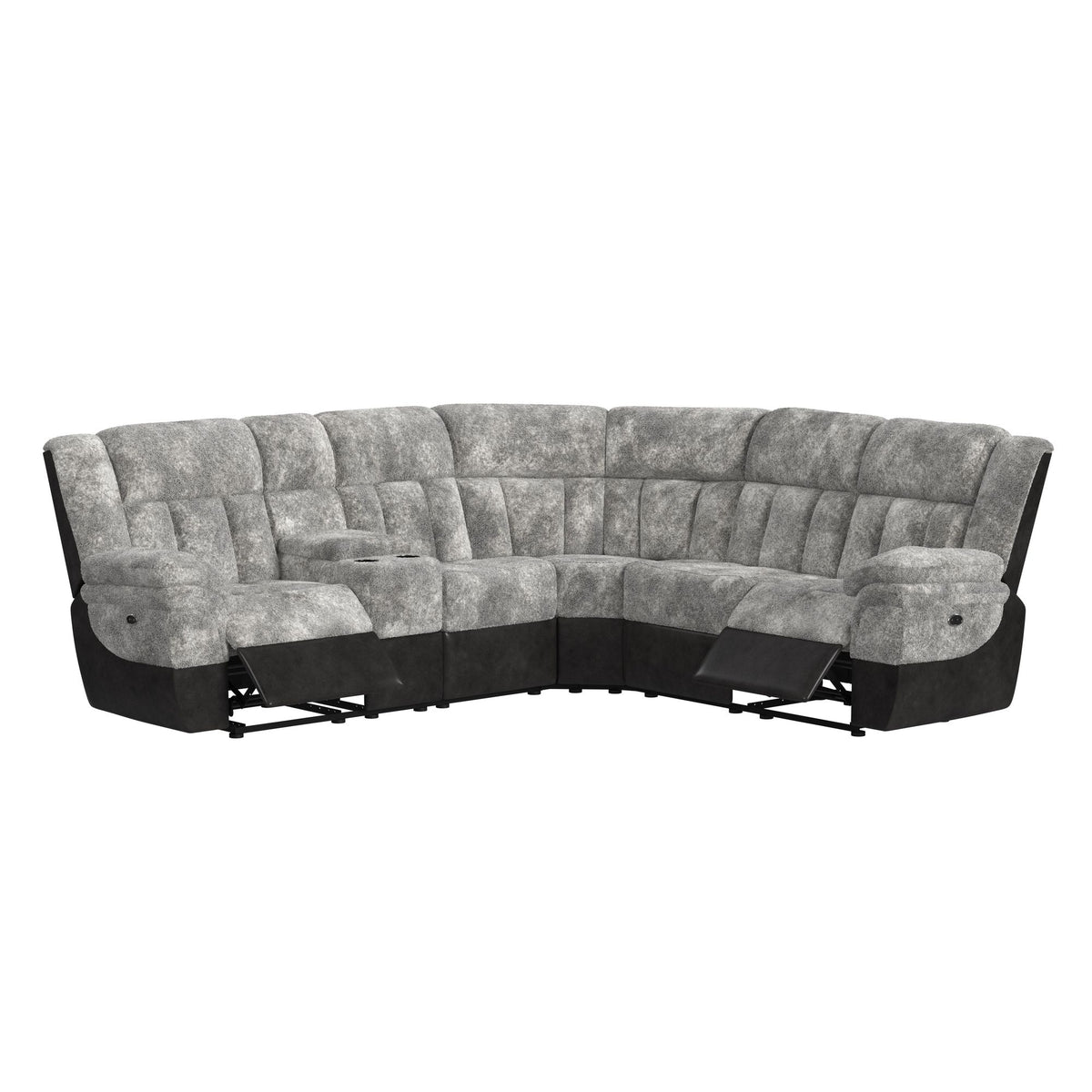 Santorini Armless Chair in Dillon/Shire Grey - Jack’s Furniture and More (Laredo, TX)