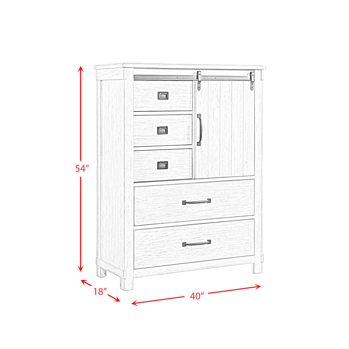 Scott Platform Storage Bedroom Set