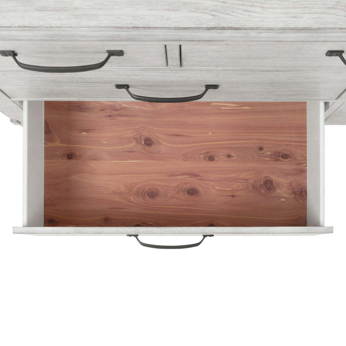 Scott Dresser & Mirror Set White Finish - Jack’s Furniture and More (Laredo, TX)