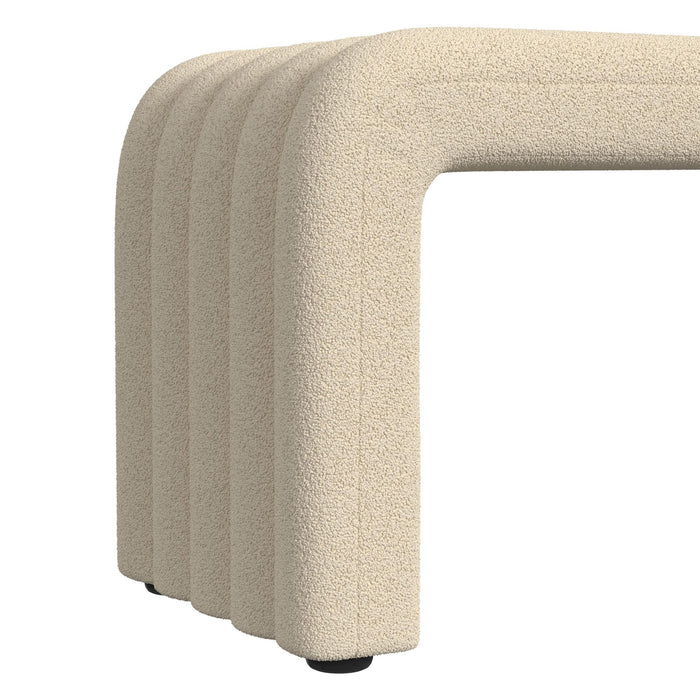 Seqouia Bench With 2 Stools in Ching Cream - Jack’s Furniture and More (Laredo, TX)