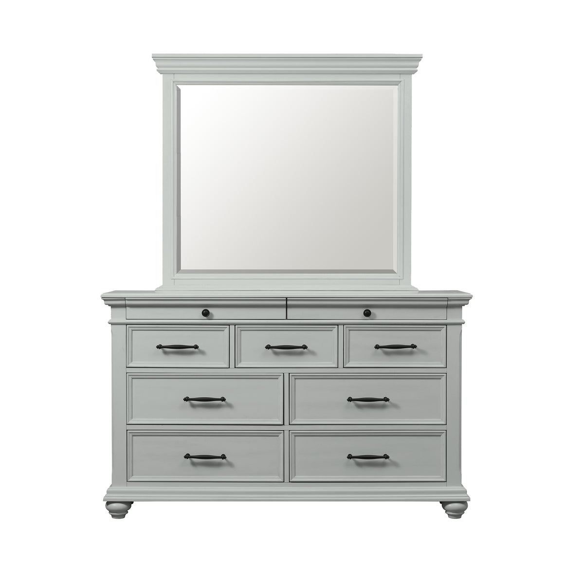Slater 9-Drawer Dressser with Mirror - Jack’s Furniture and More (Laredo, TX)