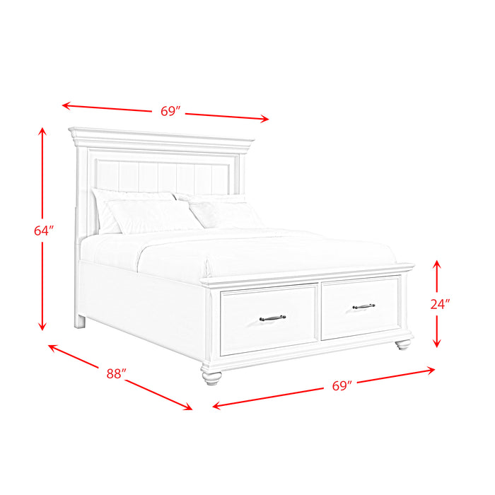 Slater Platform Storage Bedroom Set - Jack’s Furniture and More (Laredo, TX)