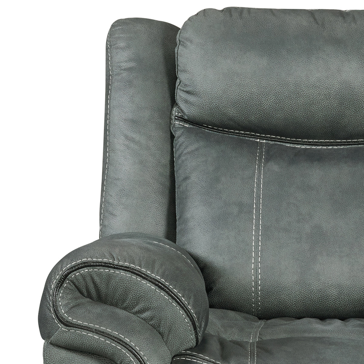 Sorrento Motion Sofa with Dropdown in FB367 Charcoal
