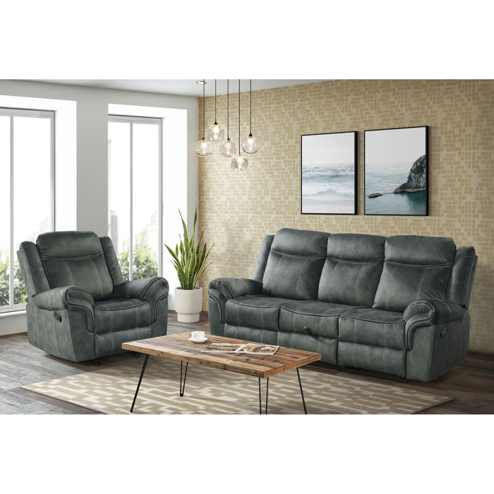Sorrento Glider Recliner in FB367 Charcoal - Jack’s Furniture and More (Laredo, TX)