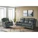 Sorrento Glider Recliner in FB367 Charcoal - Jack’s Furniture and More (Laredo, TX)