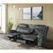Sorrento Motion Sofa with Dropdown in FB367 Charcoal - Jack’s Furniture and More (Laredo, TX)
