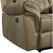 Sorrento Motion Loveseat with Console in T101 Brown - Jack’s Furniture and More (Laredo, TX)