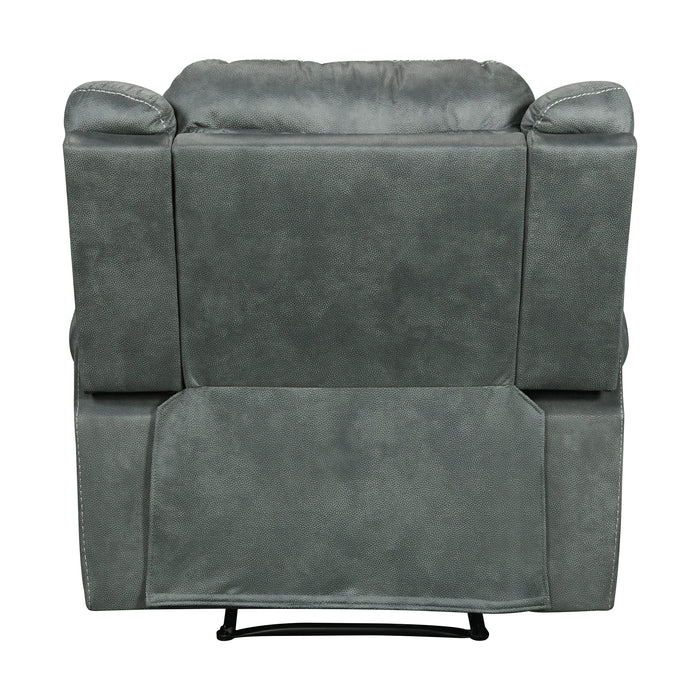 Sorrento Glider Recliner in FB367 Charcoal - Jack’s Furniture and More (Laredo, TX)