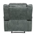 Sorrento Glider Recliner in FB367 Charcoal - Jack’s Furniture and More (Laredo, TX)