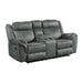 Sorrento 3PC Living Room Set in FB367 Charcoal-Sofa, Loveseat & Recliner - Jack’s Furniture and More (Laredo, TX)