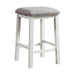 Stone Occasional Bar Table Single Pack in White (Table + Three Stools) - Jack’s Furniture and More (Laredo, TX)