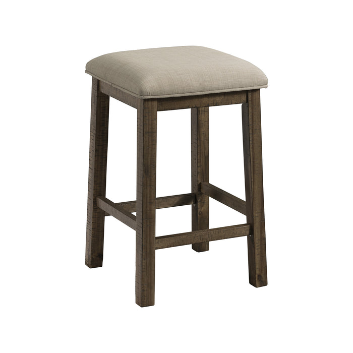 Stone Occasional Bar Table Single Pack Gray Finish (Table + Three Stools) - Jack’s Furniture and More (Laredo, TX)