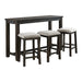 Stone Occasional Bar Table Single Pack (Table + Three Stools) - Jack’s Furniture and More (Laredo, TX)