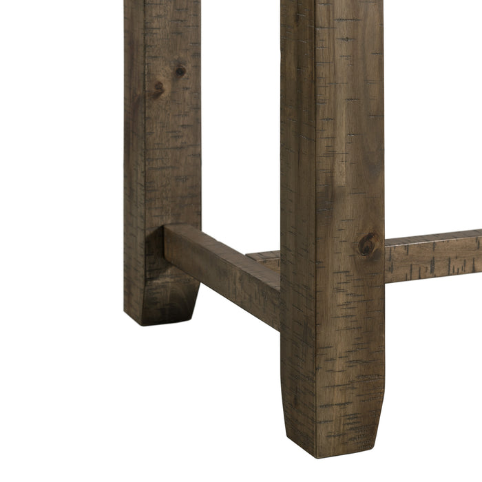 Stone Occasional Bar Table Single Pack Gray Finish (Table + Three Stools) - Jack’s Furniture and More (Laredo, TX)