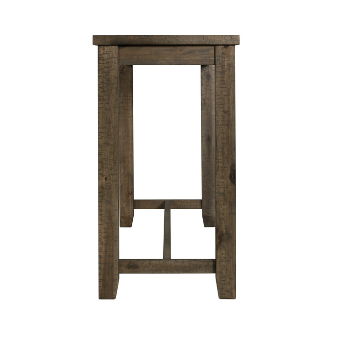 Stone Occasional Bar Table Single Pack Gray Finish (Table + Three Stools) - Jack’s Furniture and More (Laredo, TX)