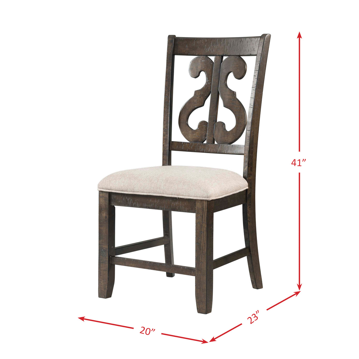 Stone Round 7PC Dining Set-Round Table & 6 Chairs - Jack’s Furniture and More (Laredo, TX)