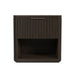 Sylvie 1-Drawer Nightstand with Touch Light in Dark Brown LED - Jack’s Furniture and More (Laredo, TX)