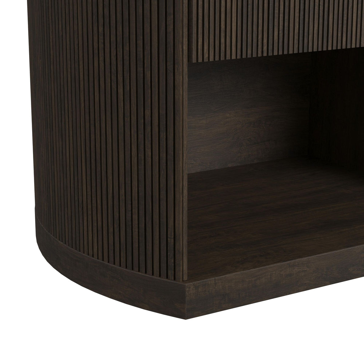 Sylvie 1-Drawer Nightstand with Touch Light in Dark Brown LED - Jack’s Furniture and More (Laredo, TX)