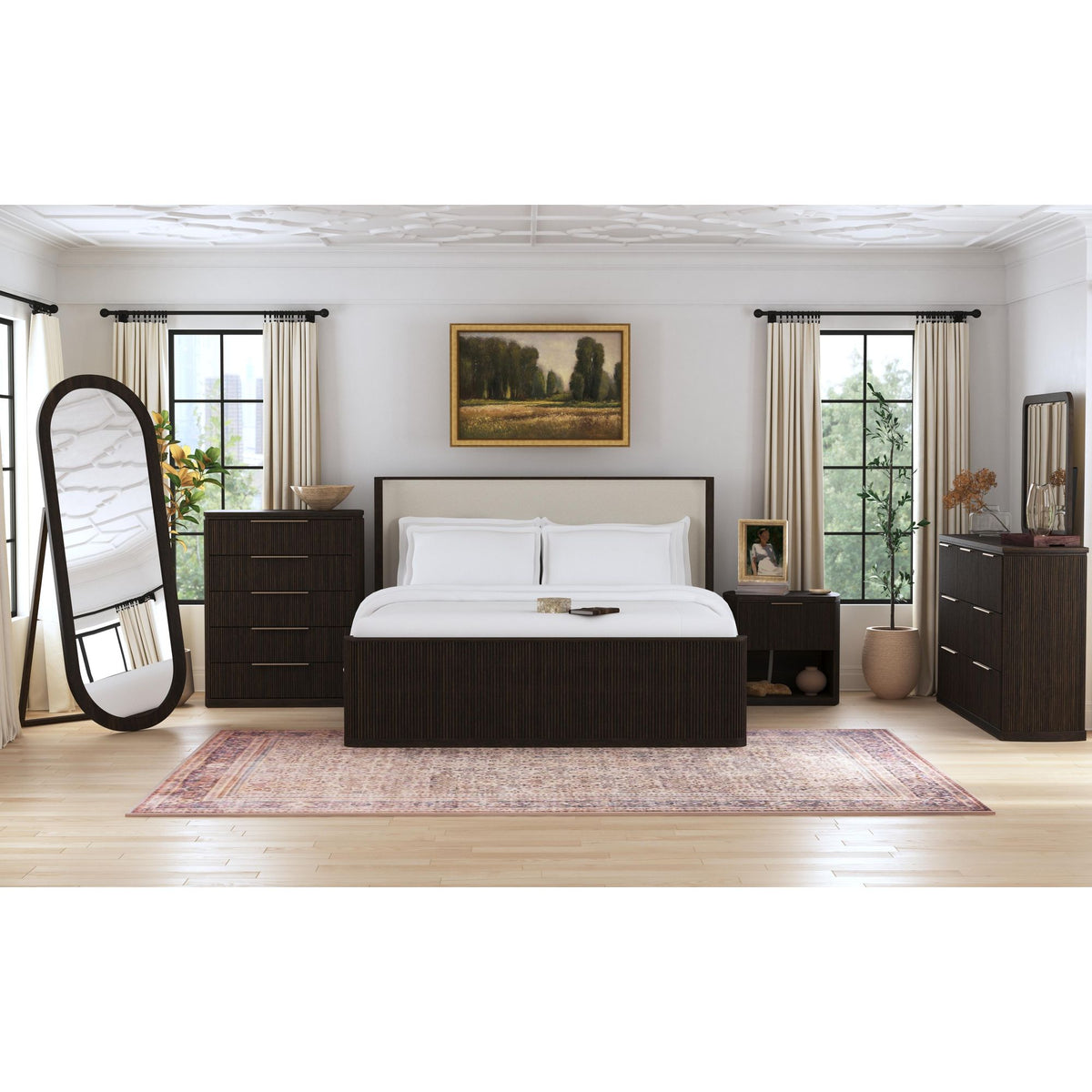 Sylvie 7-Drawer Dresser in Dark Brown - Jack’s Furniture and More (Laredo, TX)