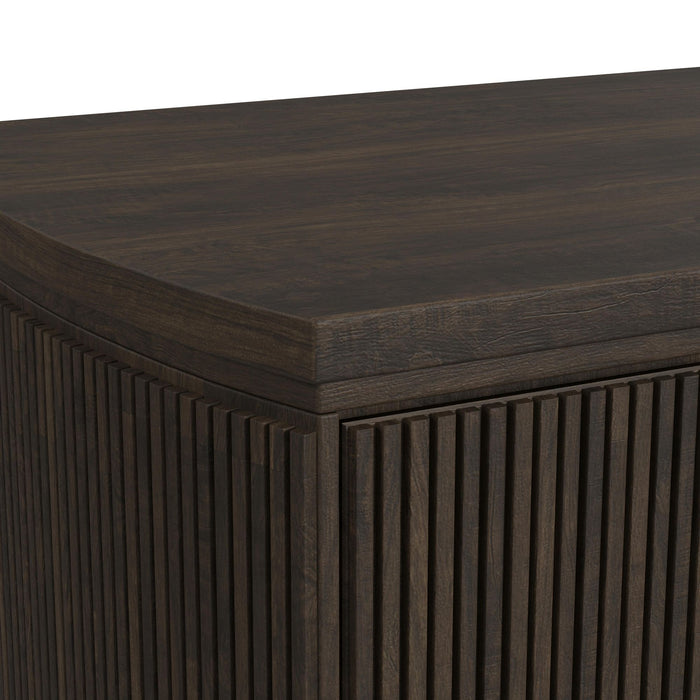 Sylvie 5-Drawer Chest in Dark Brown - Jack’s Furniture and More (Laredo, TX)