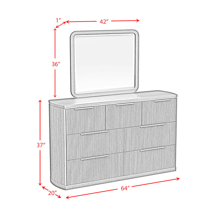 Sylvie UPH Bedroom Set with White Fabric - Jack’s Furniture and More (Laredo, TX)