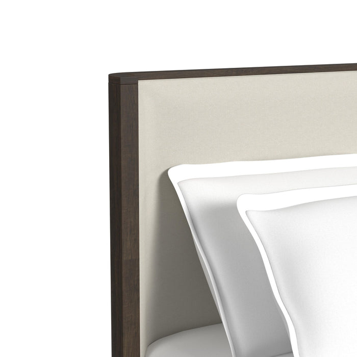 Sylvie UPH Bed with White Fabric - Jack’s Furniture and More (Laredo, TX)