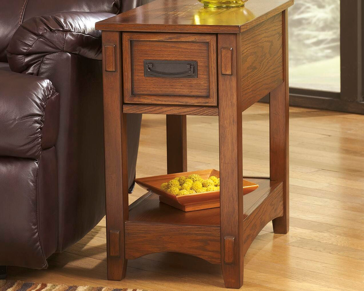Breegin Chairside End Table - Jack’s Furniture and More (Laredo, TX)