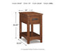 Breegin Chairside End Table - Jack’s Furniture and More (Laredo, TX)