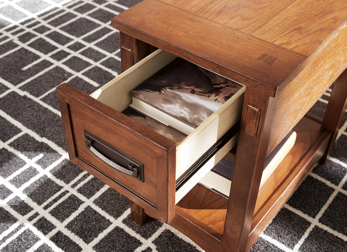 Breegin Chairside End Table - Jack’s Furniture and More (Laredo, TX)