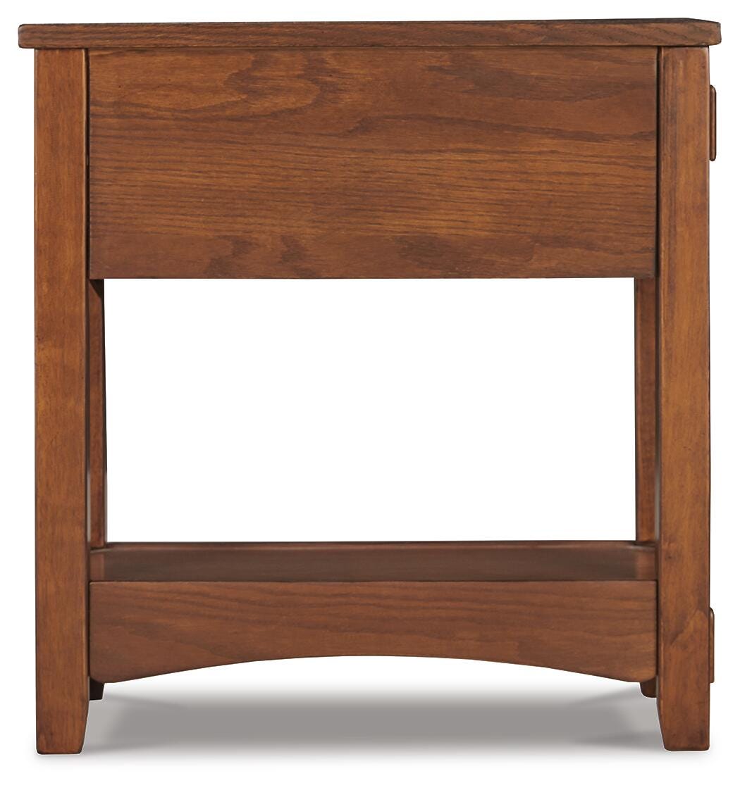 Breegin Chairside End Table - Jack’s Furniture and More (Laredo, TX)