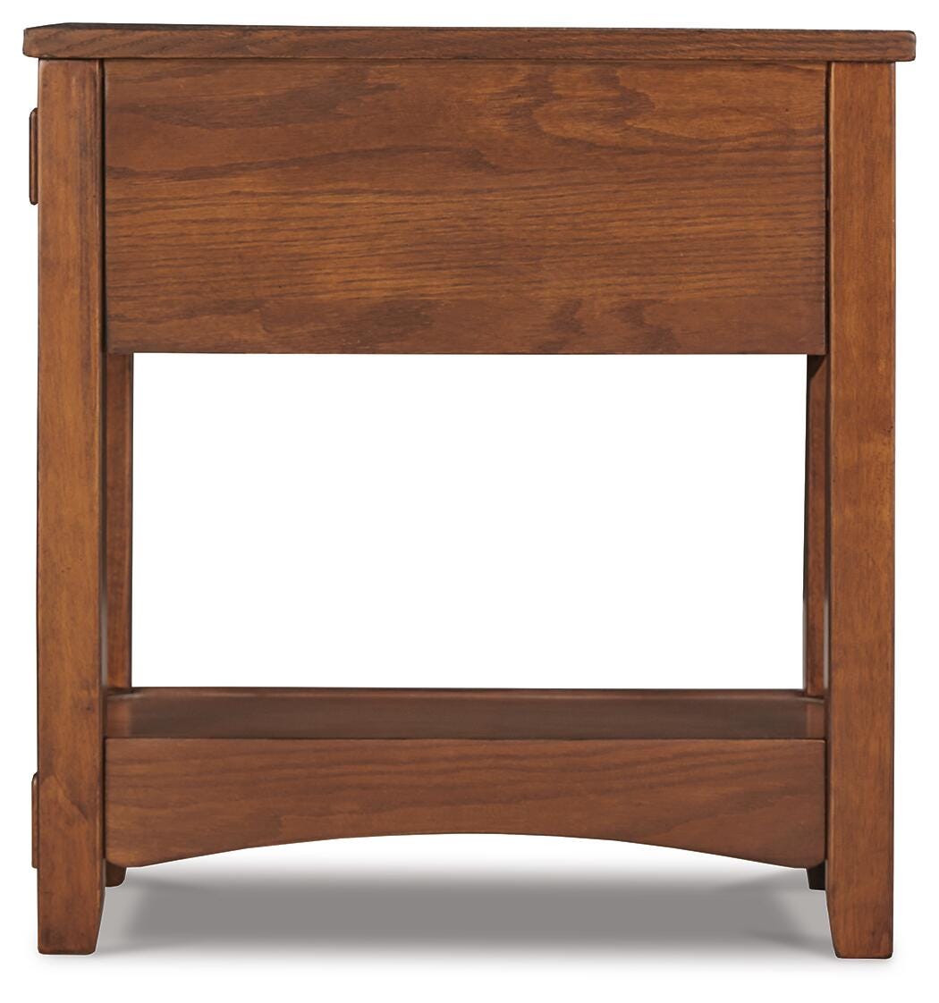 Breegin Chairside End Table - Jack’s Furniture and More (Laredo, TX)