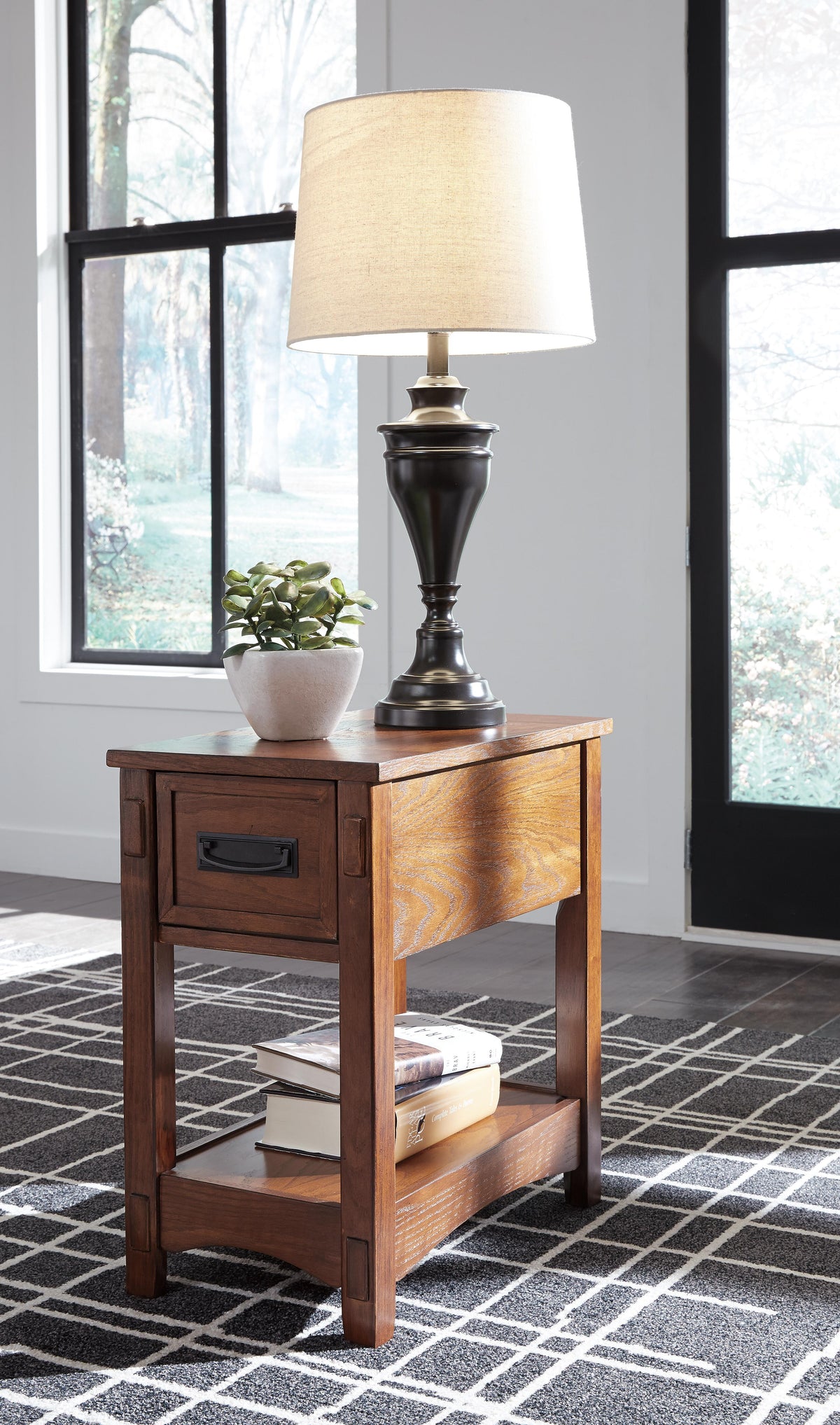 Breegin Chairside End Table - Jack’s Furniture and More (Laredo, TX)