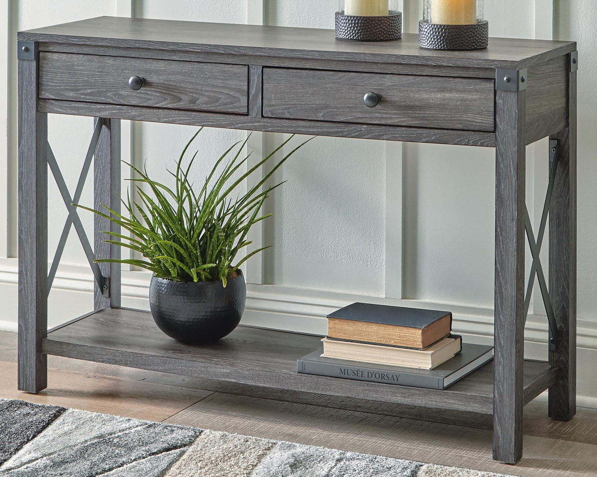 Freedan Sofa/Console Table - Jack’s Furniture and More (Laredo, TX)