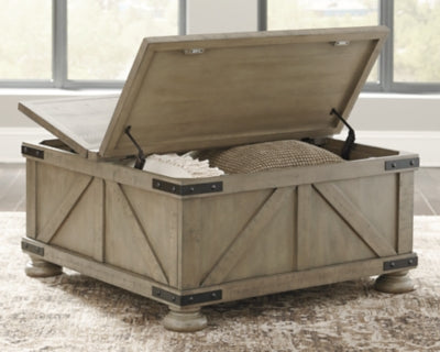 Aldwin Coffee Table With Storage - Jack’s Furniture and More (Laredo, TX)