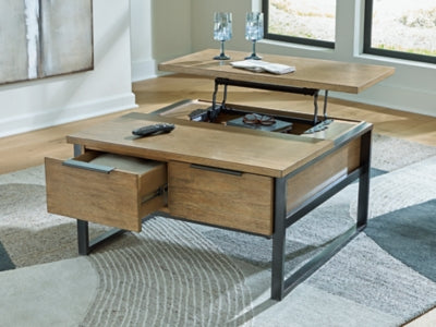 Montia Lift-Top Coffee Table - Jack’s Furniture and More (Laredo, TX)