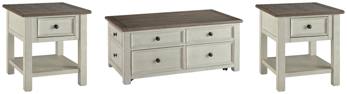 Bolanburg Occasional Table Set - Jack’s Furniture and More (Laredo, TX)