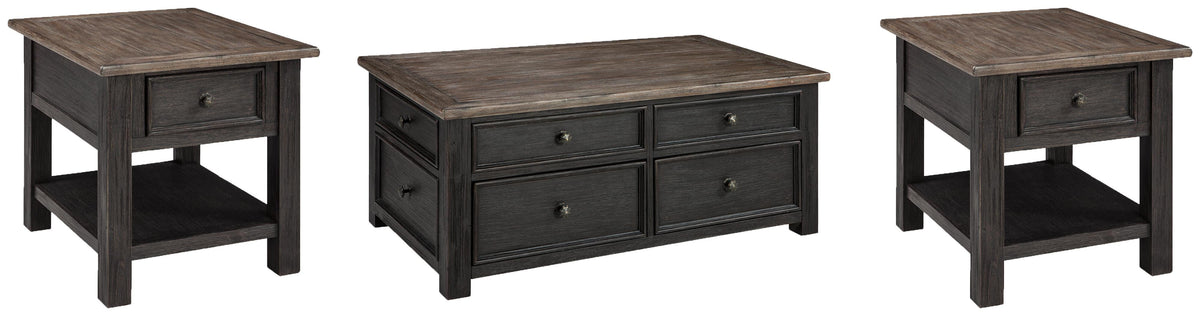 Tyler Creek Occasional Table Set - Jack’s Furniture and More (Laredo, TX)