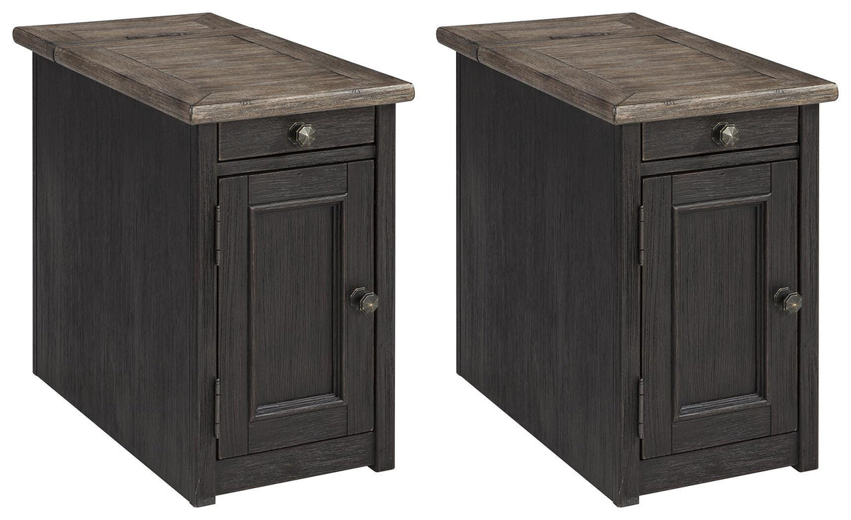 Tyler Creek End Table Set - Jack’s Furniture and More (Laredo, TX)